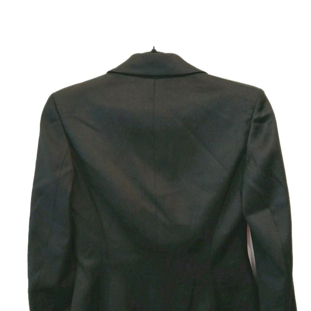 Joseph Black Wool Blazer Women's Size 40 FR (US 8) Tailored Career Jacket - Picture 10 of 16